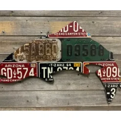 Arizona Trout Vintage License Plate Art - Your Premium Fishing Gear Store Rods Lines Baits Accessories^ Online