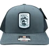 Badge Logo 112+ Charcoal/Black R-Flex Trucker - Your Premium Fishing Gear Store Rods Lines Baits Accessories^ Flash Sale