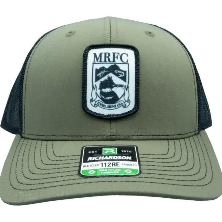 Badge Logo 112RE Recycled Loden/Black Trucker - Your Premium Fishing Gear Store Rods Lines Baits Accessories^ Clearance
