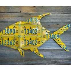Bahamas Yellow Permit License Plate Art - Your Premium Fishing Gear Store Rods Lines Baits Accessories^ Discount