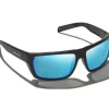 Bajio Palometa Black Matte Frame/Blue Mirror Glass Lens Sunglasses - Your Premium Fishing Gear Store Rods Lines Baits Accessories^ Store