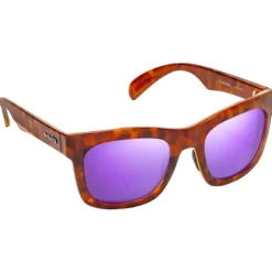 Bajio Sunglasses Cometa Amber Tortoise Gloss Violet Mirror - Your Premium Fishing Gear Store Rods Lines Baits Accessories^ Online