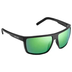 Bajio Sunglasses Toads Black Matte Green Mirror Glass - Your Premium Fishing Gear Store Rods Lines Baits Accessories^ Outlet