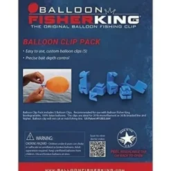 Balloon Fisher King Balloon Clip Pack - Your Premium Fishing Gear Store Rods Lines Baits Accessories^ Best Sale