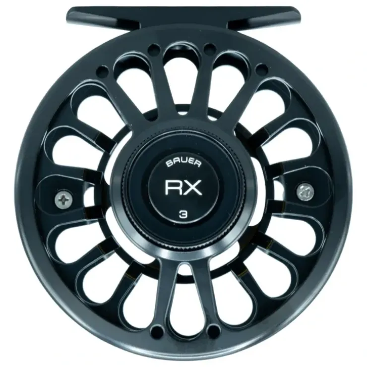 Bauer RX Fly Reel Black - Your Premium Fishing Gear Store Rods Lines Baits Accessories^ Cheap