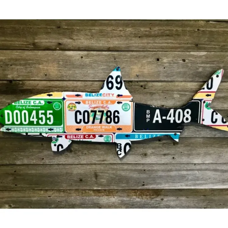 Belize Bonefish License Plate Art - Your Premium Fishing Gear Store Rods Lines Baits Accessories^ Cheap