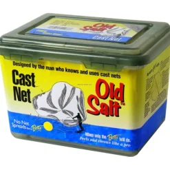 Betts Old Salt Mono Cast Net 8' 3/8" Mesh 1Lb Lead per Ft, Boxed - Your Premium Fishing Gear Store Rods Lines Baits Accessories^ Cheap