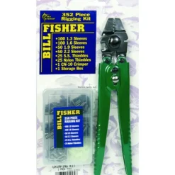 Billfisher Rigging Kit 351 Piece Kit with CN-10 Crimper, Sleeves, and Thimbles - Your Premium Fishing Gear Store Rods Lines Baits Accessories^ Fashion
