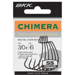 BKK Hooks Chimera Size 1/0# 7 Pack - Your Premium Fishing Gear Store Rods Lines Baits Accessories^ Sale