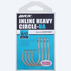 BKK Hooks Inline Heavy Circle-UA - Your Premium Fishing Gear Store Rods Lines Baits Accessories^ Store