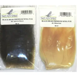 Black Bear Premium Wing Fur - Your Premium Fishing Gear Store Rods Lines Baits Accessories^ Cheap