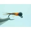 Black BH French Dip Hot Orange #12 3.8mm Bead - Your Premium Fishing Gear Store Rods Lines Baits Accessories^ Outlet