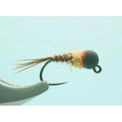 Black BH French Dip Shrimp #16 2.3mm Bead - Your Premium Fishing Gear Store Rods Lines Baits Accessories^ Best