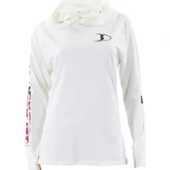 Blackfish CoolCharge UPF Switft Sun Hoodie - USA White Size XL - Your Premium Fishing Gear Store Rods Lines Baits Accessories^ Fashion