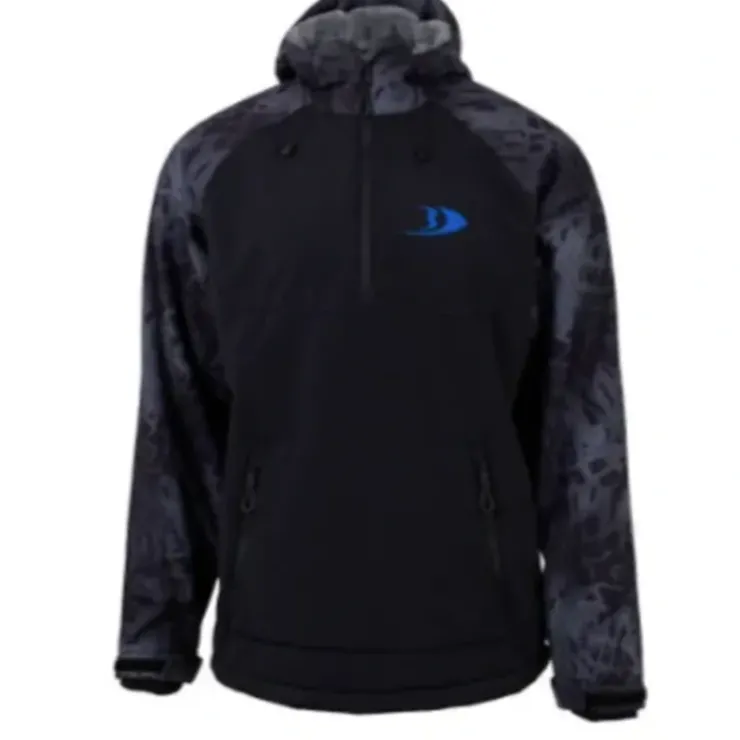 Blackfish Gale Softshell Pullover - Blackout - XL - Your Premium Fishing Gear Store Rods Lines Baits Accessories^ Discount