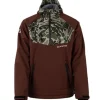 Blackfish Gale Softshell Pullover - Brown/Prym1 OS Woods - Your Premium Fishing Gear Store Rods Lines Baits Accessories^ Clearance