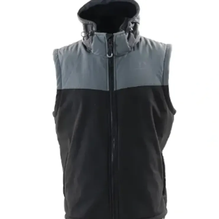 Blackfish Gale Softshell Vest (Black/Teal) 2XL - Your Premium Fishing Gear Store Rods Lines Baits Accessories^ Flash Sale