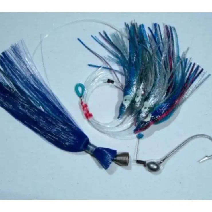 Blue Water Candy Super Star Fishing Rig, Blue Squid, 4 1/4" - Your Premium Fishing Gear Store Rods Lines Baits Accessories^ Sale