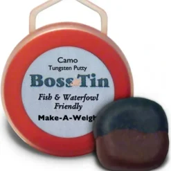 Boss Tin- Make-A-Weight Tungsten Putty-Camo - Your Premium Fishing Gear Store Rods Lines Baits Accessories^ Best