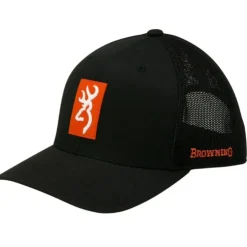 Browning Snapshot, Flex Fit, 110 Snap Closure, Mid Profile, Orange - Your Premium Fishing Gear Store Rods Lines Baits Accessories^ Flash Sale