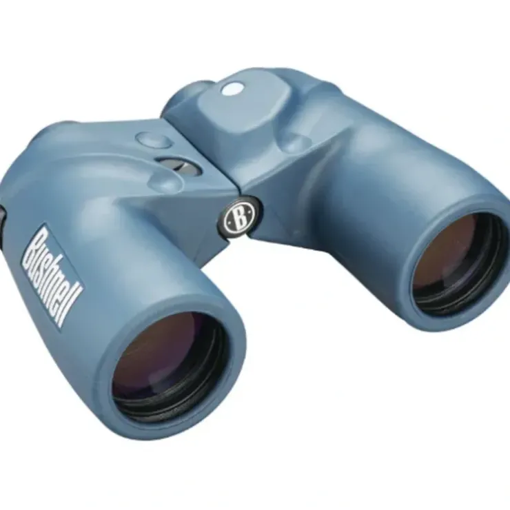 Bushnell 7x50mm Marine Binoculars with Compass (Blue) - Your Premium Fishing Gear Store Rods Lines Baits Accessories^ Clearance