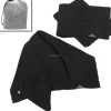 Calcutta Bait Towel 3 Pack, Black, 16"x15", w/ Mesh Bag - Your Premium Fishing Gear Store Rods Lines Baits Accessories^ New