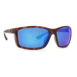 Calcutta Boulders Polarized Sunglasses Tortoise Frame/Blue Mirror Lens - Your Premium Fishing Gear Store Rods Lines Baits Accessories^ Clearance