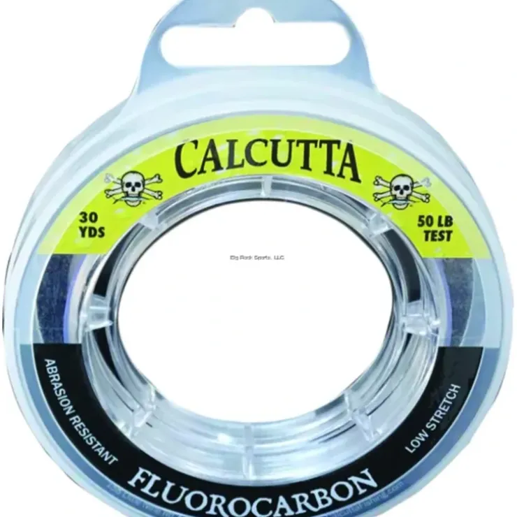 Calcutta Fluorocarbon Leader Material 30yd Spool - Your Premium Fishing Gear Store Rods Lines Baits Accessories^ Flash Sale