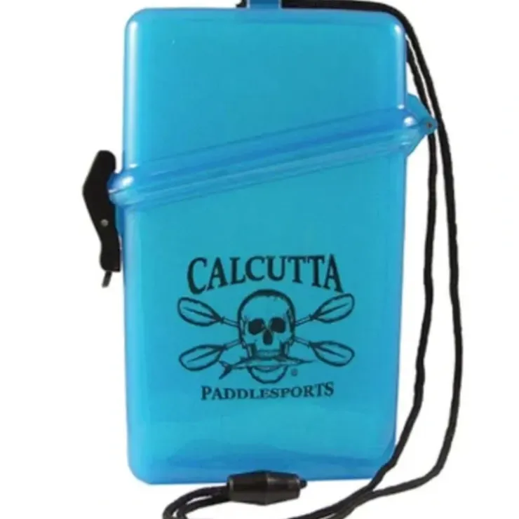 Calcutta Kayak Personal Dry Box, Waterproof Safety Case Lanyard Storage Holder - Your Premium Fishing Gear Store Rods Lines Baits Accessories^ Best