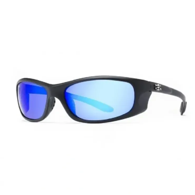 Calcutta Los Cabos Polarized Sunglasses Black/Blue Mirror Lens - Your Premium Fishing Gear Store Rods Lines Baits Accessories^ New