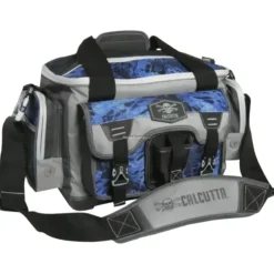 Calcutta Squall Tackle Bag with 4 Trays, Blue Camo - Your Premium Fishing Gear Store Rods Lines Baits Accessories^ Discount