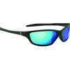 Calcutta Tellico Polarized Sunglasses Matte Black Frame/Blue Mirror Lens - Your Premium Fishing Gear Store Rods Lines Baits Accessories^ Best