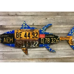 California Tuna License Plate Art - Your Premium Fishing Gear Store Rods Lines Baits Accessories^ Best Sale
