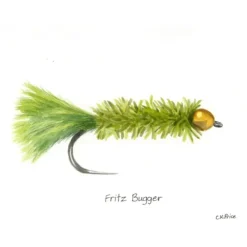 Caroline Price Art Fritz Bugger 10 Pack w/Envelopes - Your Premium Fishing Gear Store Rods Lines Baits Accessories^ Store