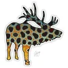Casey Underwood Elk Brown Sticker - Your Premium Fishing Gear Store Rods Lines Baits Accessories^ Fashion
