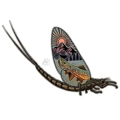 Casey Underwood Mayfly Scape - Your Premium Fishing Gear Store Rods Lines Baits Accessories^ Fashion