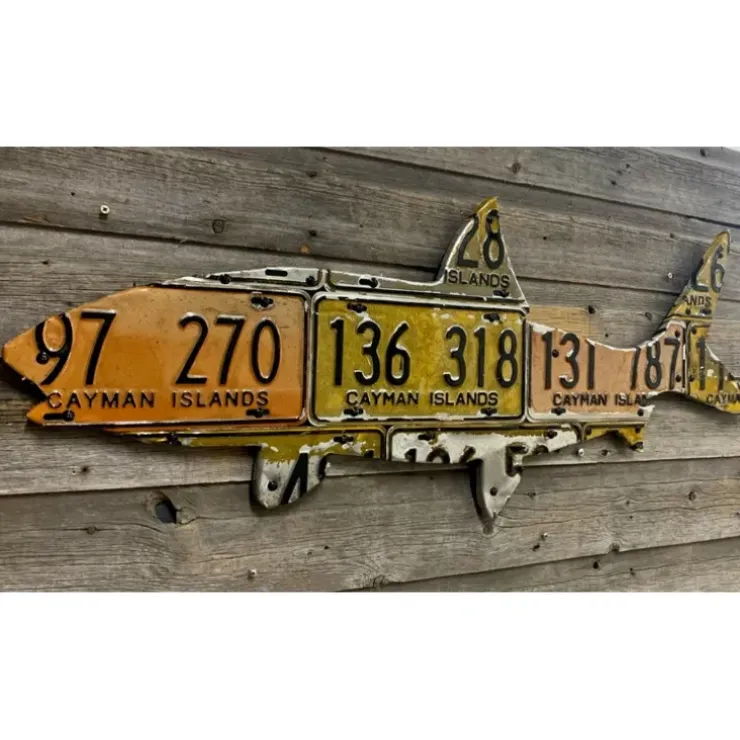 Cayman Islands Bonefish License Plate Art - Your Premium Fishing Gear Store Rods Lines Baits Accessories^ Best Sale