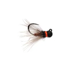 CDC PT Jig Matte Black Barbless - Your Premium Fishing Gear Store Rods Lines Baits Accessories^ New