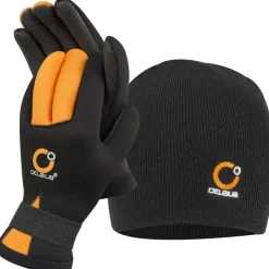 Celsius Deluxe Neoprene Waterproof Adjustable Glove w/ Hat Combo - Your Premium Fishing Gear Store Rods Lines Baits Accessories^ Best
