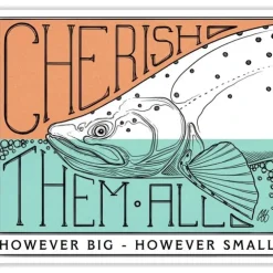 Cherish Them All Sticker - Your Premium Fishing Gear Store Rods Lines Baits Accessories^ Outlet