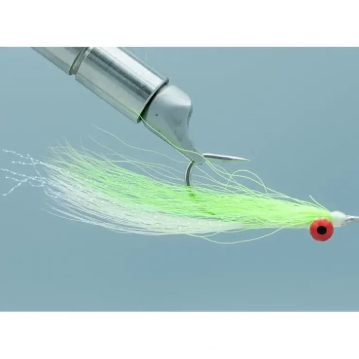 Clouser Minnow-#2/0- Chart/Wht - Your Premium Fishing Gear Store Rods Lines Baits Accessories^ Cheap