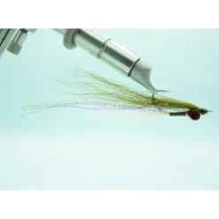 Clouser Minnow Olive/White #02 - Your Premium Fishing Gear Store Rods Lines Baits Accessories^ Flash Sale