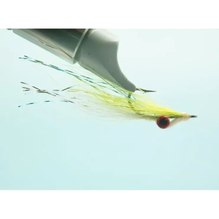 Clouser's Deep Minnow Chartreuse/White - Your Premium Fishing Gear Store Rods Lines Baits Accessories^ Flash Sale