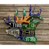 Cody Richardson Montana License Plate Elk - Your Premium Fishing Gear Store Rods Lines Baits Accessories^ Hot