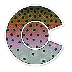 Colorado Rainbow Sticker - Your Premium Fishing Gear Store Rods Lines Baits Accessories^ Hot