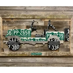 Colorado Vintage CJ-7 Jeep License Plate Art - Your Premium Fishing Gear Store Rods Lines Baits Accessories^ Online