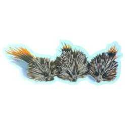 Conner Art Studio 3 Blind Mice Sticker - Your Premium Fishing Gear Store Rods Lines Baits Accessories^ Discount