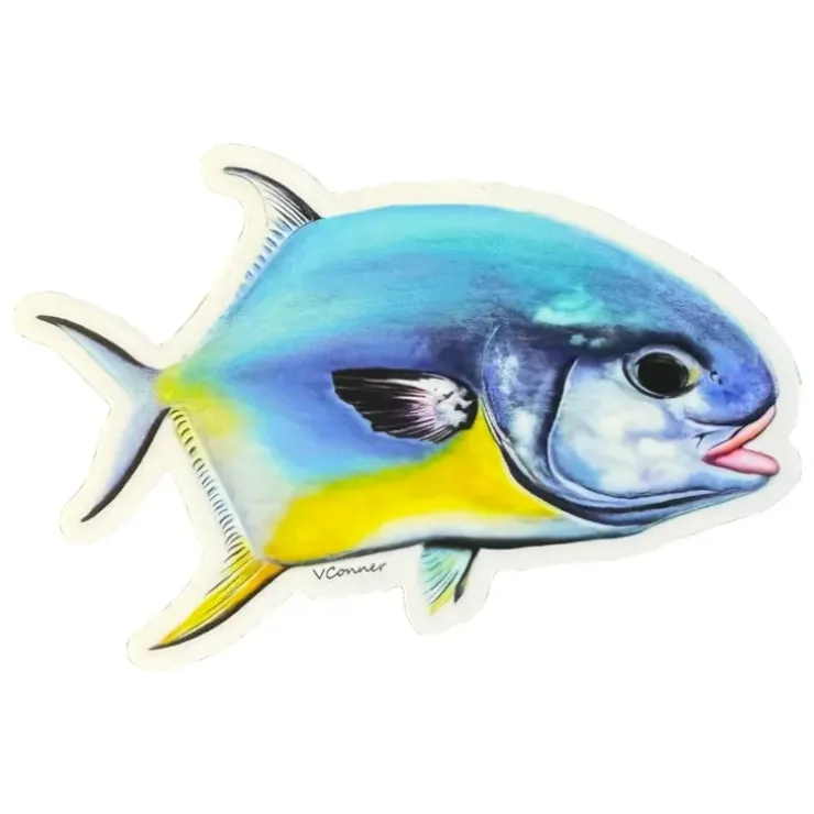 Conner Art Studio Denizen Sticker - Your Premium Fishing Gear Store Rods Lines Baits Accessories^ Store