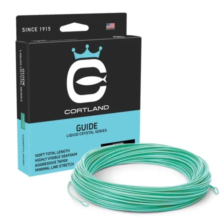 Cortland Liquid Crystal Saltwater Guide Taper with PE+ Coating - Your Premium Fishing Gear Store Rods Lines Baits Accessories^ Outlet