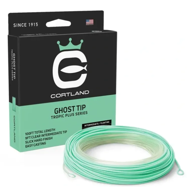 Cortland Tropic Plus Ghost Tip Fly Line - Your Premium Fishing Gear Store Rods Lines Baits Accessories^ Best Sale